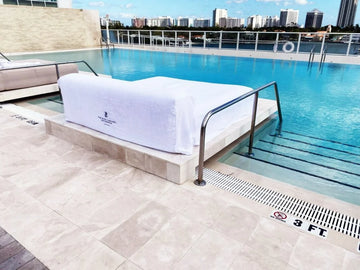 Cotton Chaise Lounge Covers Made Of Natural For Your Business