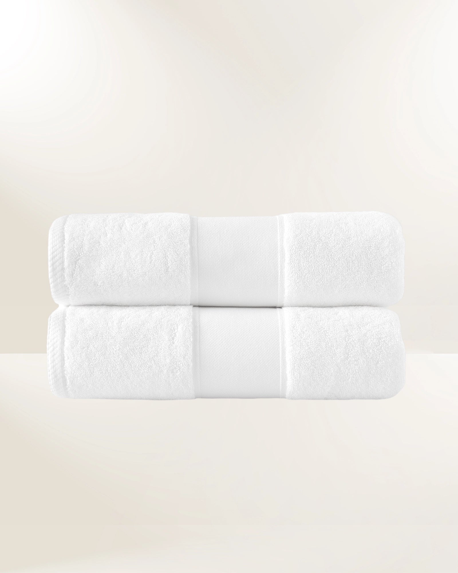 Lux White Hand Towel Globaltex Fine Linens