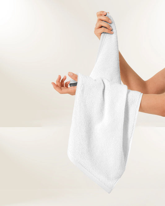 Sofya White Hand Towel