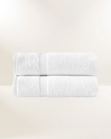 Toalla de Baño Blanco Atardecer