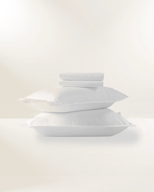 Lux White Pillow Sham