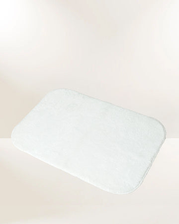 Luxury Plush White Bath Rug