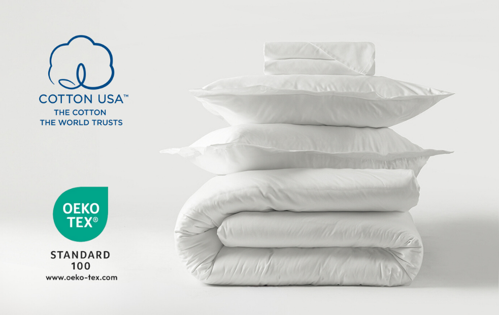 What Does It Mean to Be OEKOTEX or COTTON USA Certified? bedroom