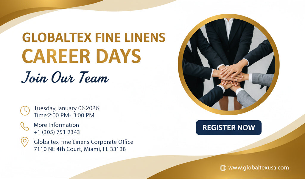 Globaltex Fine Linens Launches Weekly Career & Networking Events in Miami