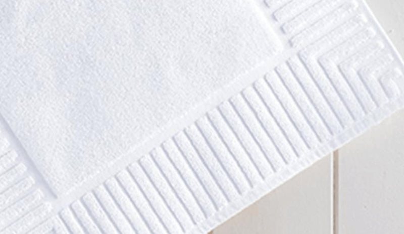 Hotel towels – 100% cotton economical bath Mats or Rugs for bathroom floor  – Terry towel manufacturer