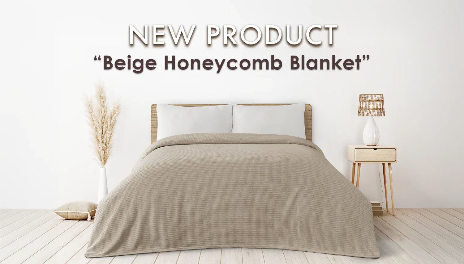 Globaltex Fine Linens Announces Restock of Customer-Favorite Beige Honeycomb Blanket