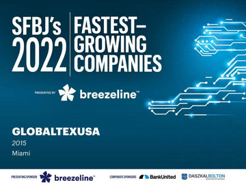 Globaltex Fine Linens Is In The List Of 50 Fastest Growing Companies