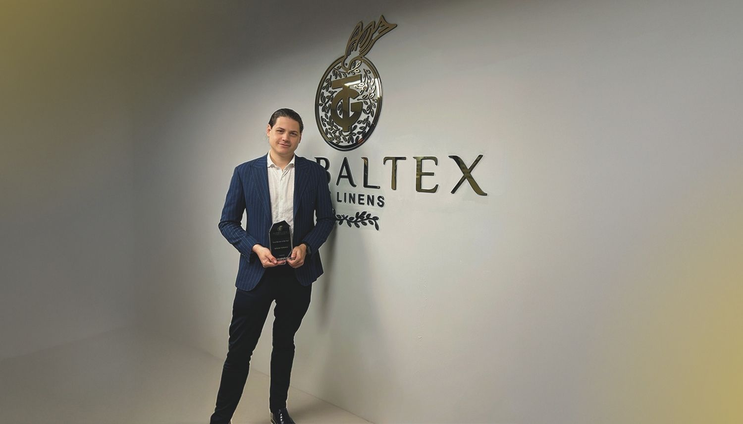 Globaltex Fine Linens Honors Serkan Tutumlu as Team Member of the Year 2024