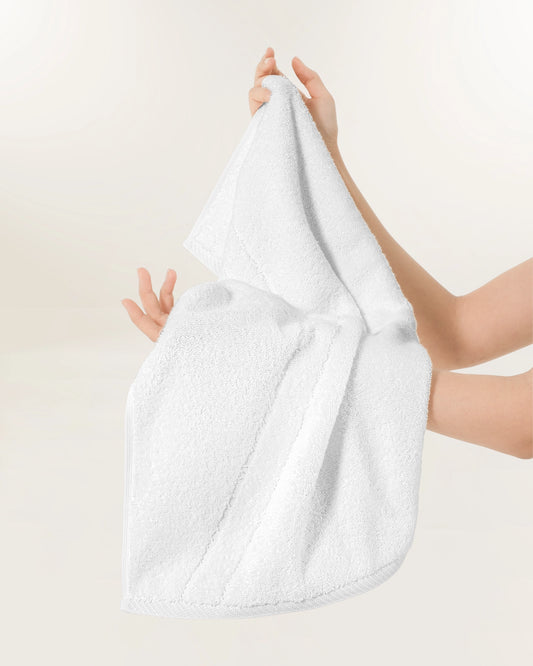 Baccarat White Hand Towel (Single)
