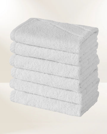Baccarat White Washcloth (Single)