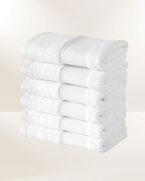 Lux White Bath Towel