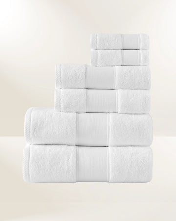Paquete completo de toallas de baño Lux (6 piezas)