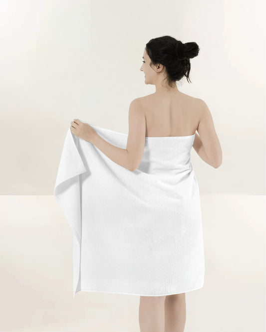 Sofya Bath Sheet (XL White Towel)