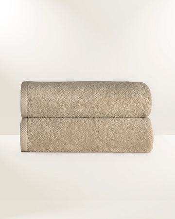 Beige Bath Towel