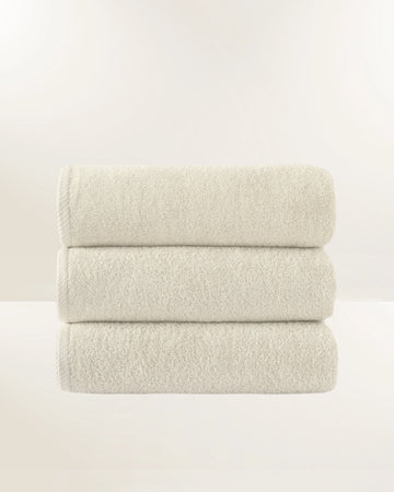 Beige Bath Towel (Single)