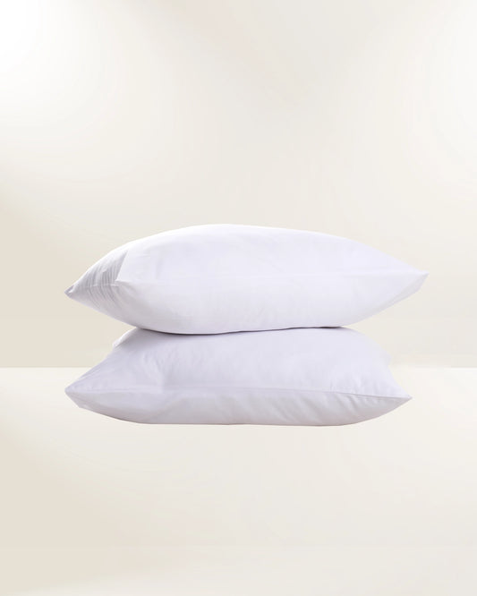 Lux White Pillow Case