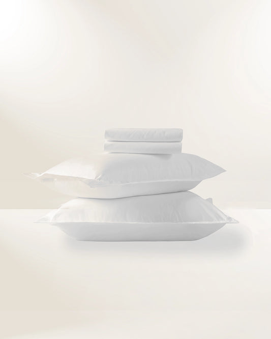 Lux White Pillow Sham (Set of 2)