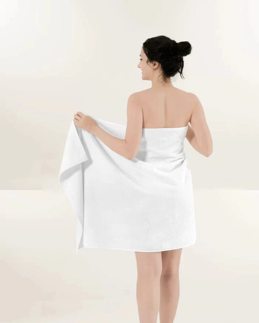 Sofya Bath Sheet (XL White Towel)